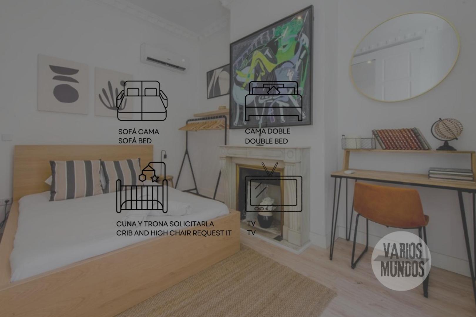 Cool&Central Apt Para 7Pax En Justicia-Centro Leilighet Madrid Eksteriør bilde